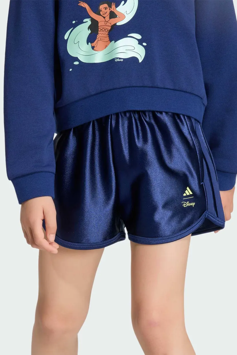 Детский темно-синий комплект одежды (свитшот, шорты)  ADIDAS DISNEY 4