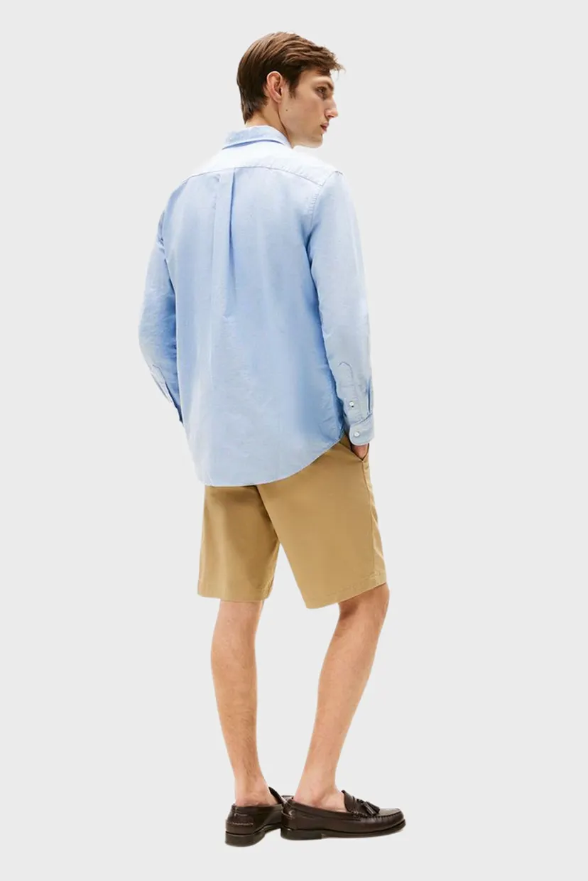 Чоловіча блакитна сорочка SOLID HERITAGE OXFORD 3