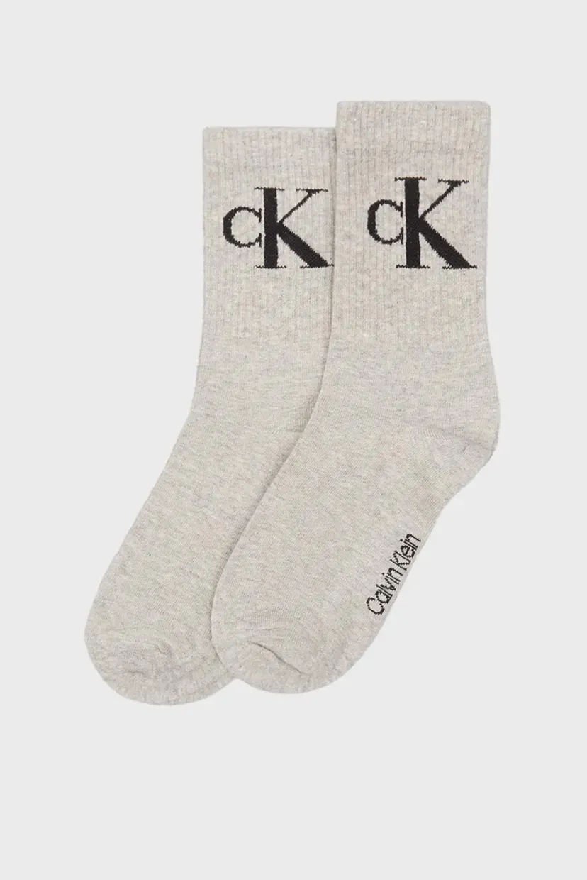 Жіночі сірі шкарпетки (2 пари) MONOGRAM 3
