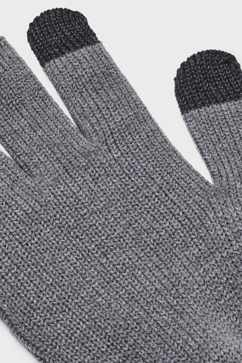 Мужские серые перчатки UA Halftime Gloves 3