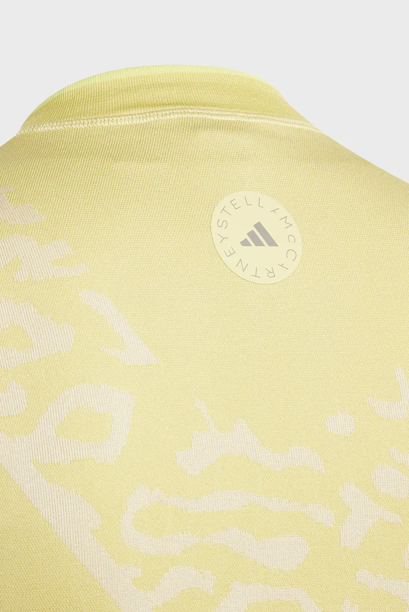Жіноче жовте поло adidas by Stella McCartney TrueNature Golf 4