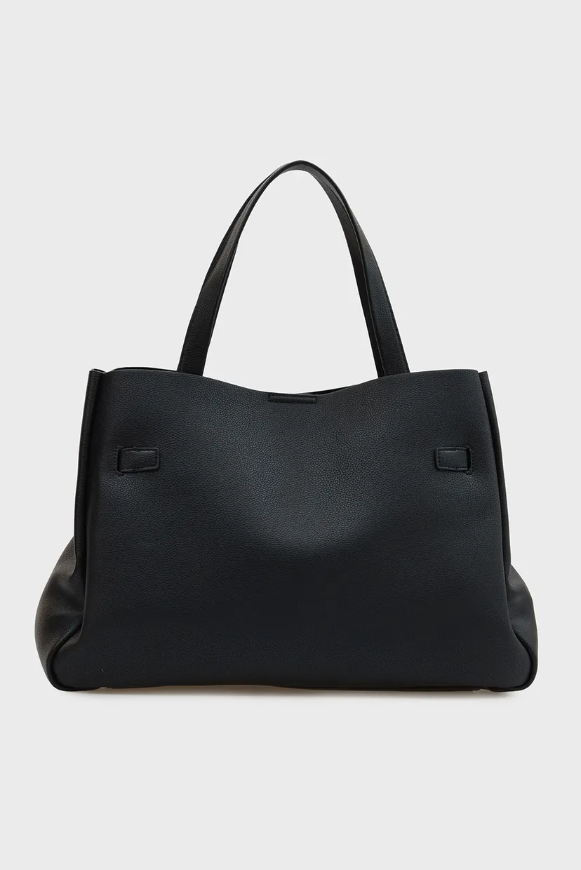 Женская черная сумка SATCHEL 4