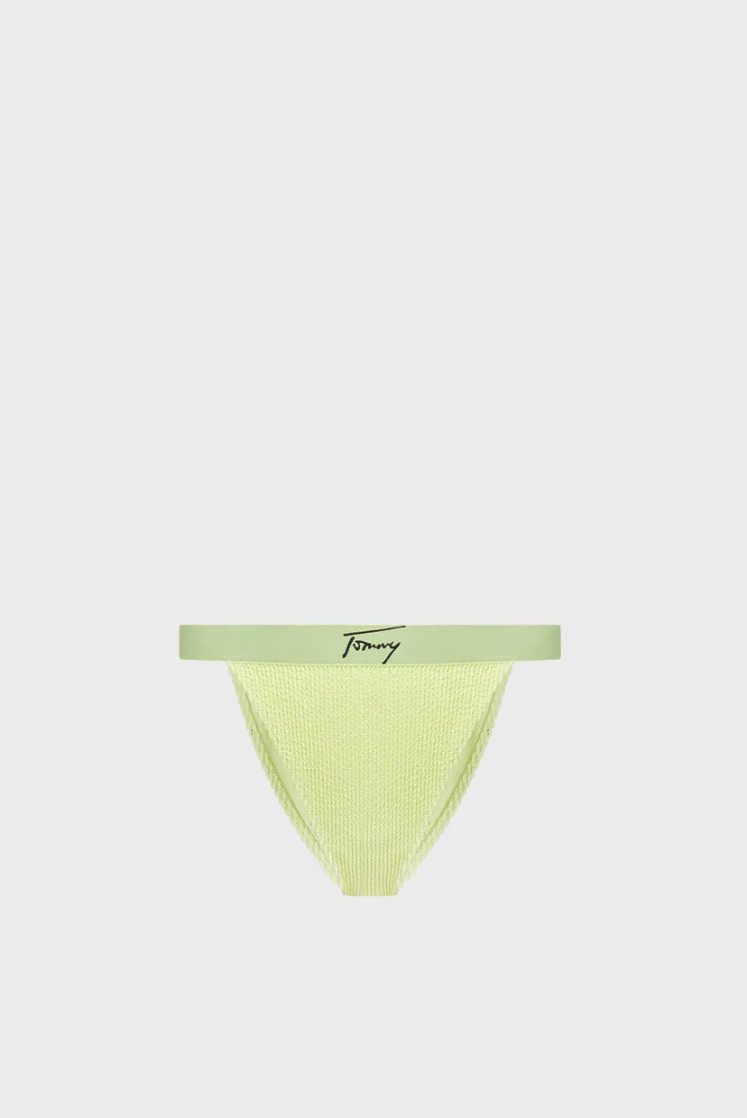 Женские салатовые трусики от купальника HIGH LEG CHEEKY BIKINI 4