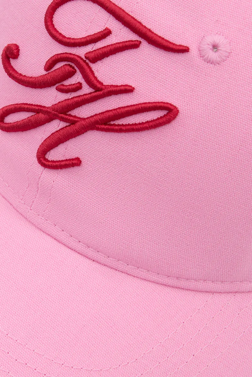Жіноча рожева кепка EMBROIDERED 4