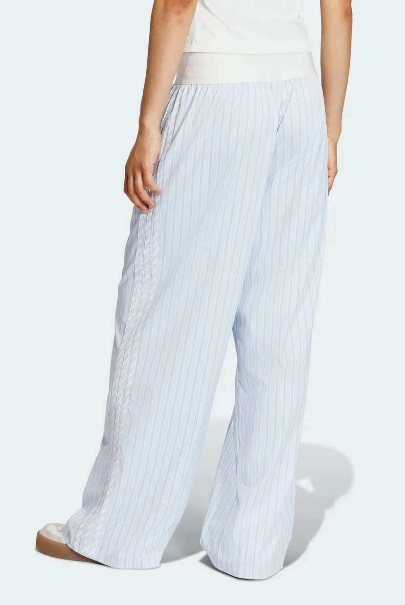 Женские голубые спортивные брюки POPLIN 3