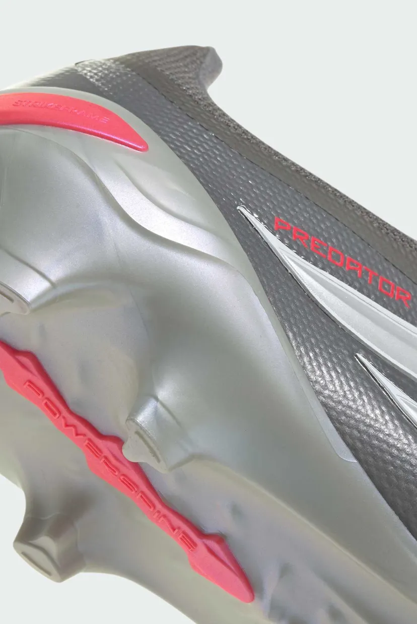Серые бутсы PREDATOR LEAGUE Fold-Over Tongue Firm Ground 9