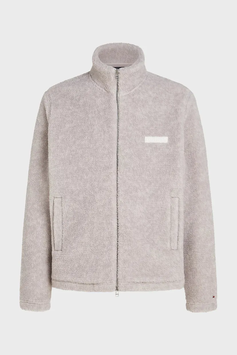 Чоловіча світло-сіра спортивна кофта MONOTYPE TEXTURED FLEECE ZT 5