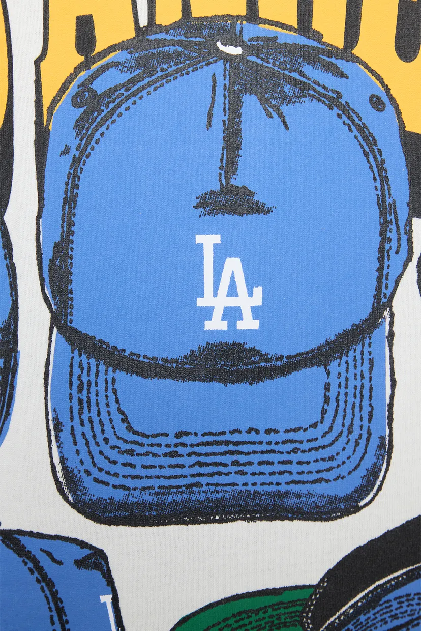 Біла футболка LA DODGERS CAP SHADOW (унісекс) 4