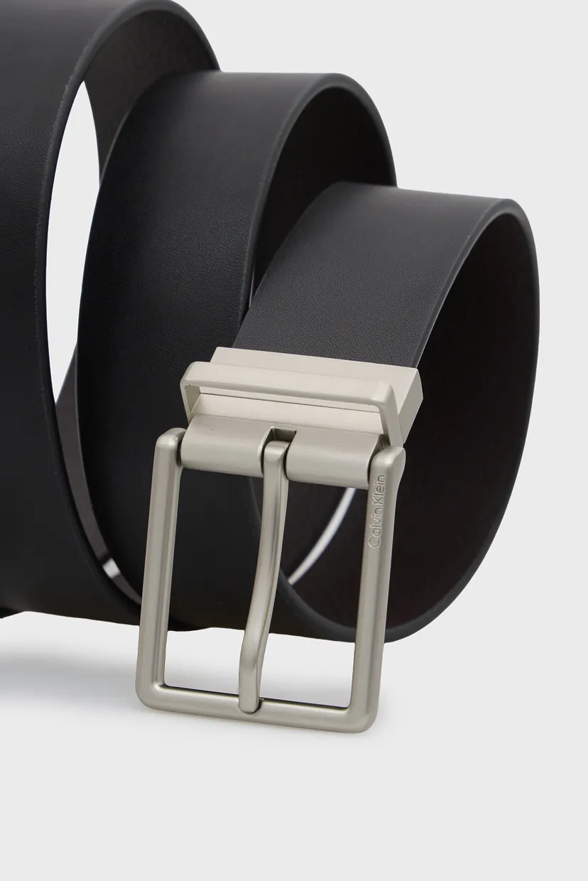 Чоловічий шкіряний двосторонній ремінь WARMTH BUCKLE SMOOTH 40MM ADJ/RE 5