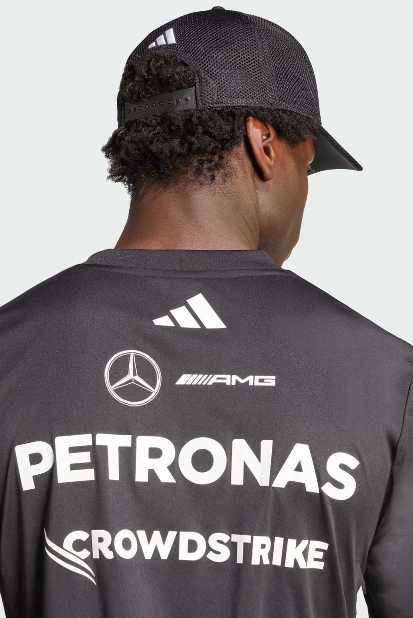 Чоловічий чорний лонгслів Mercedes - AMG Petronas Formula One Team Driver 5