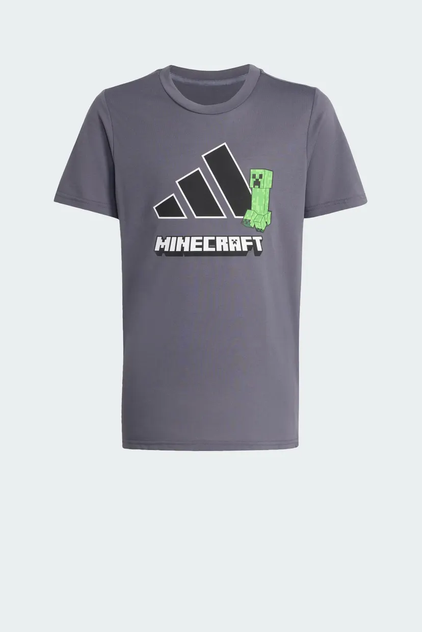 Дитяча темно-сіра футболка ADIDAS MINECRAFT TRAINING 6