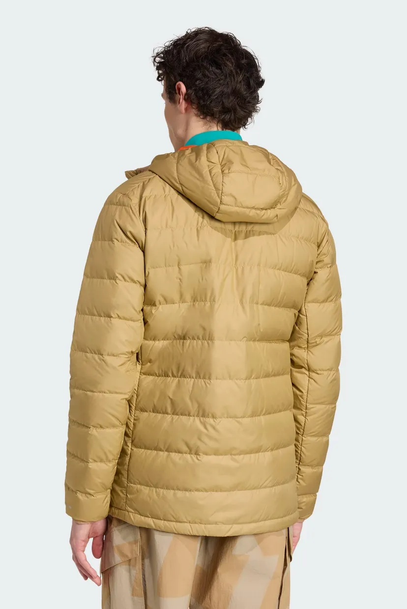 Чоловічий гірчичний пуховик Terrex Multi Light CLIMAWARM Hooded 3