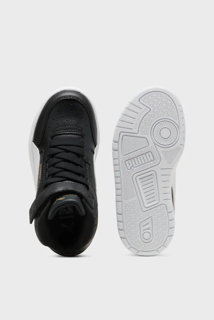 Детские черные кроссовки Shuffle Downtown Mid Sneakers Kids 4