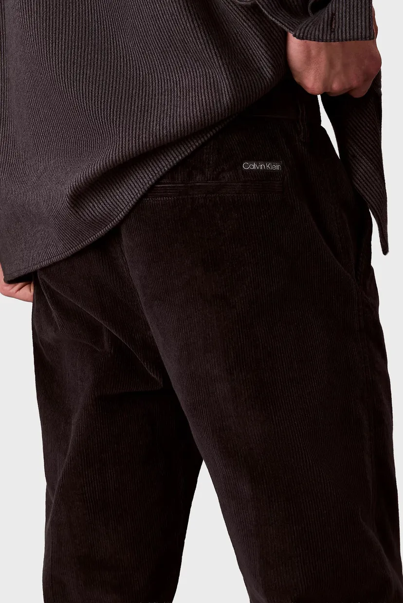Мужские черные вельветовые брюки CORDUROY 6