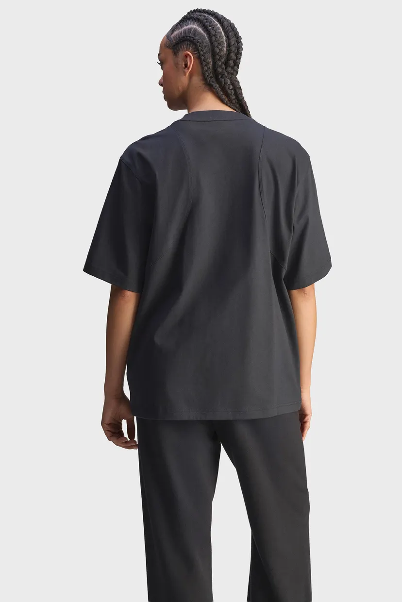 Женская черная футболка adidas by Stella McCartney Loose 3