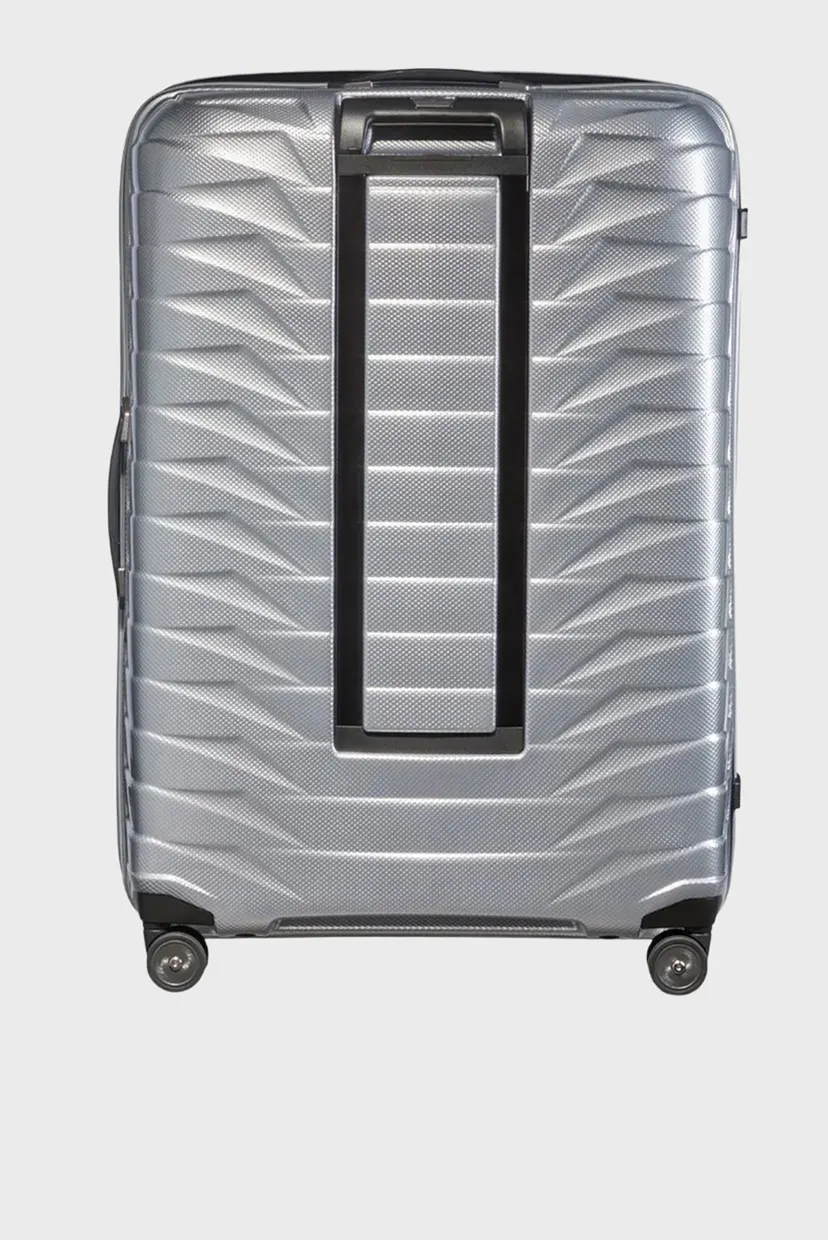 Сіра валіза 81 см PROXIS SILVER 4