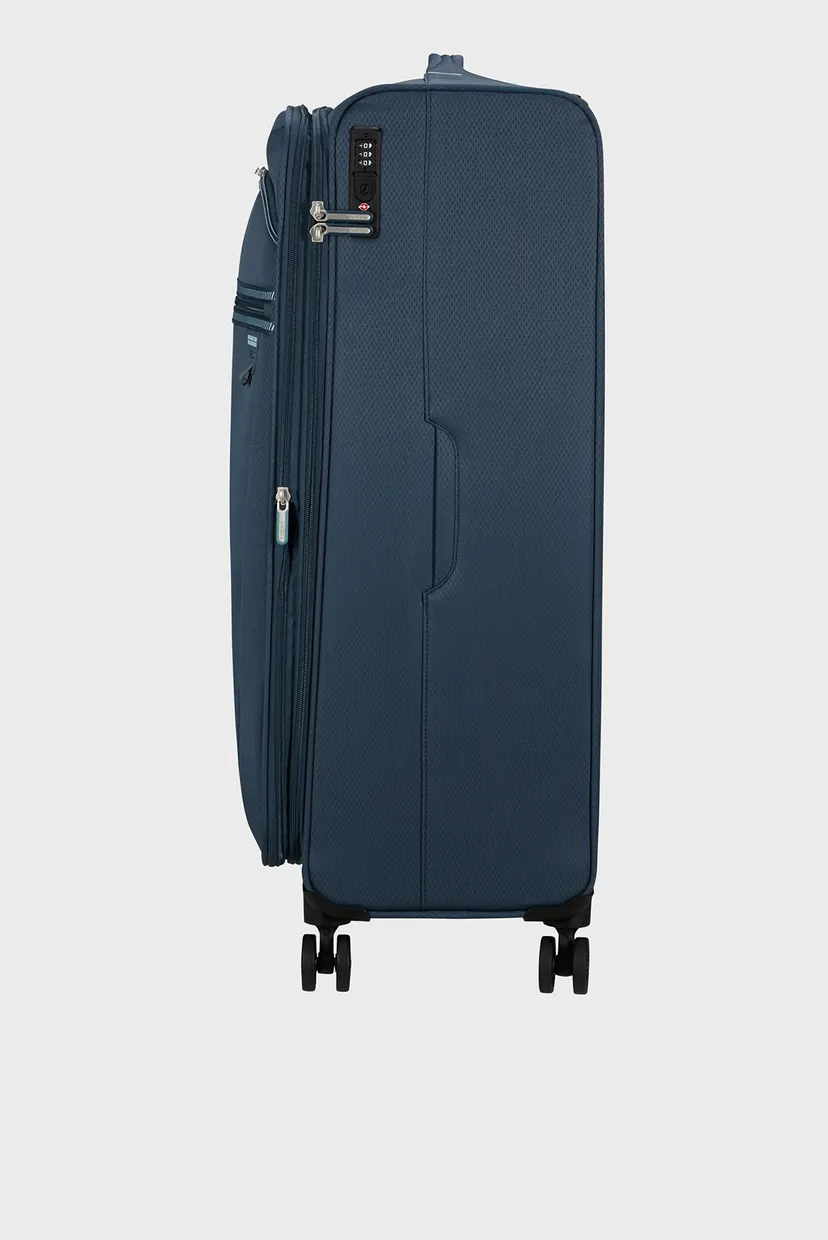 Синий чемодан 80 см AEROSPIN INDIGO 4