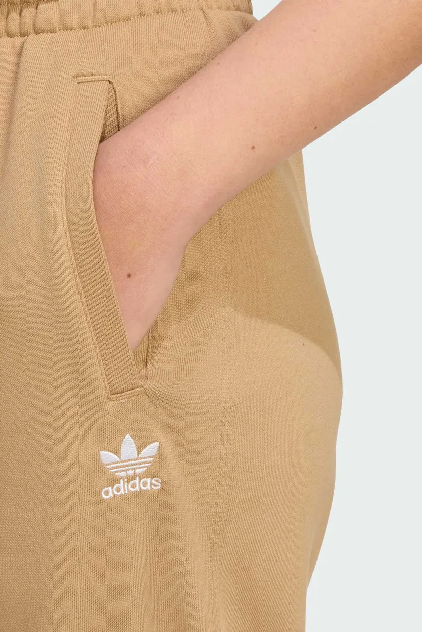 Женские бежевые спортивные брюки Essentials French Terry 4