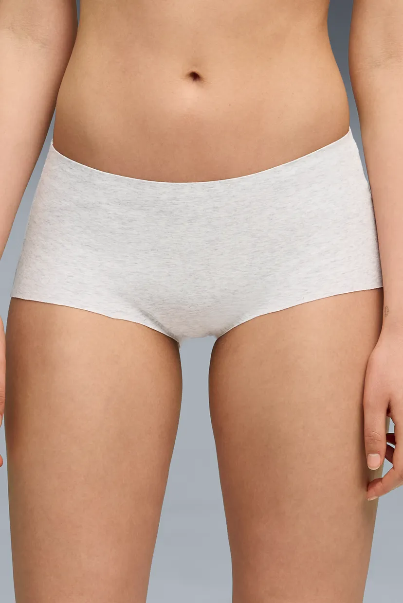 Женские серые трусики (2 шт) PUMA Women's Mini Shorts (2-Pack) 4