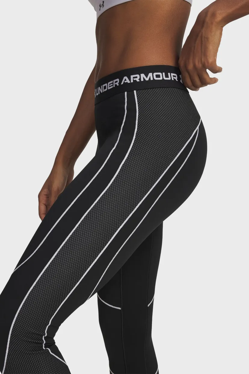 Жіночі чорні термобрюки UA ColdGear Novelty Legging 4