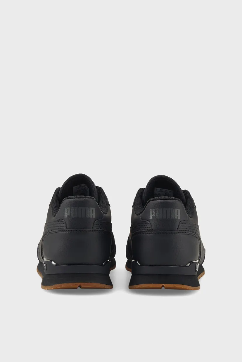 Чорні шкіряні кросівки ST Runner v3 L Trainers 3