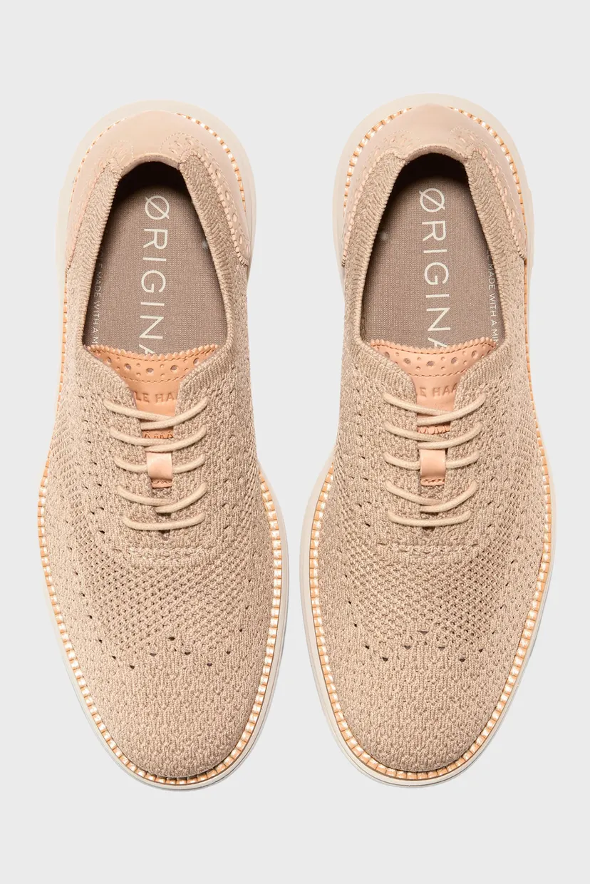 Чоловічі бежеві оксфорди ØriginalGrand Remastered Stitchlite™ Oxford 3