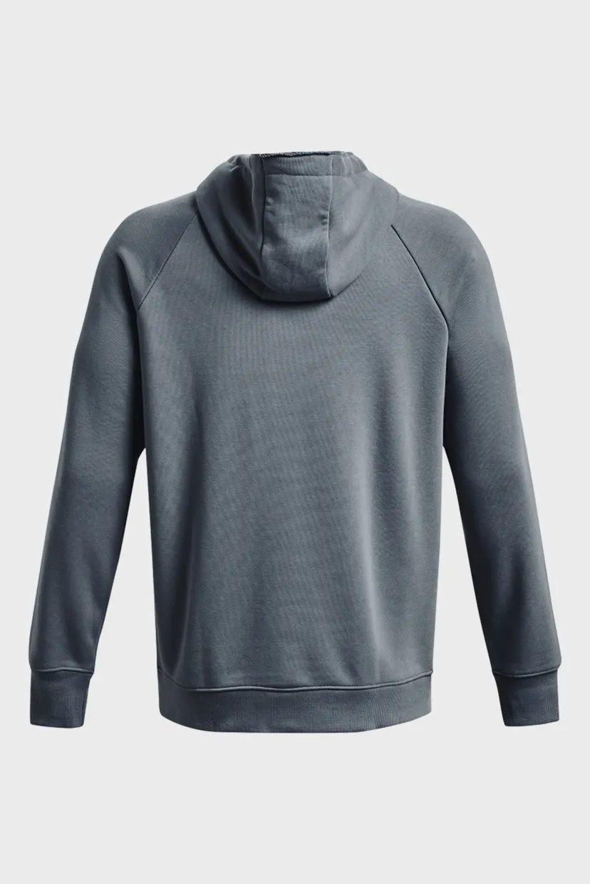 Чоловіче сіре худі UA Heavyweight Terry Hoodie 6