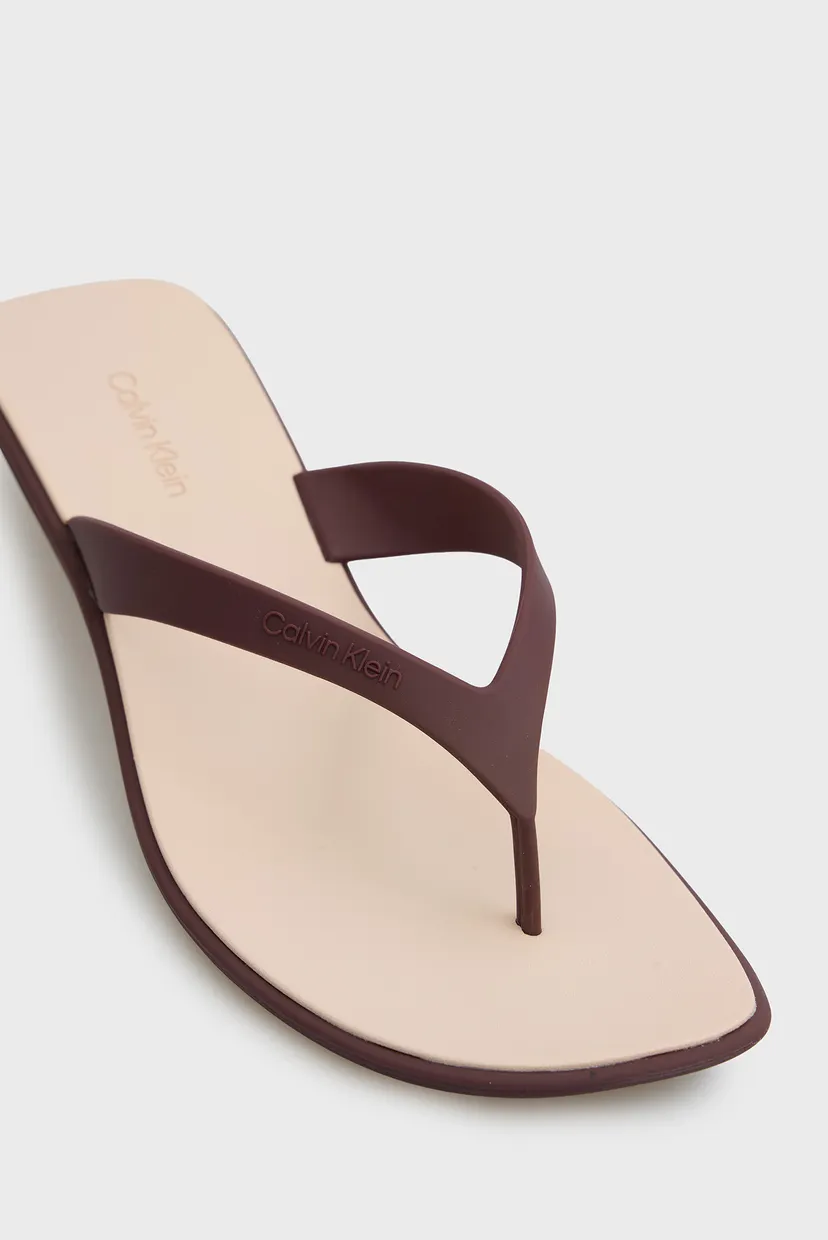 Женские бордовые мюли FLIP FLOP KITTEN HEEL 4
