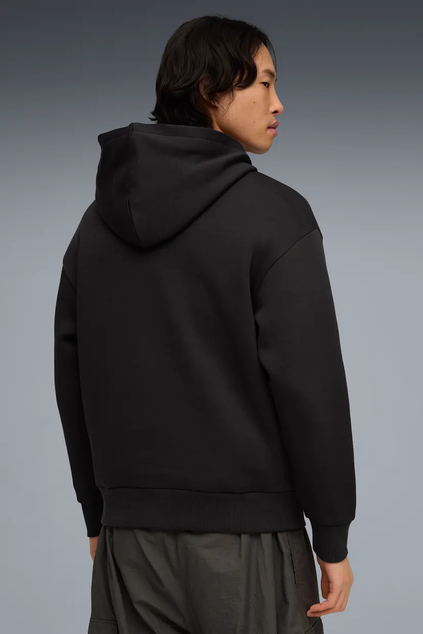 Женское черное худи Essentials Elevated Relaxed Logo Hoodie Women 3