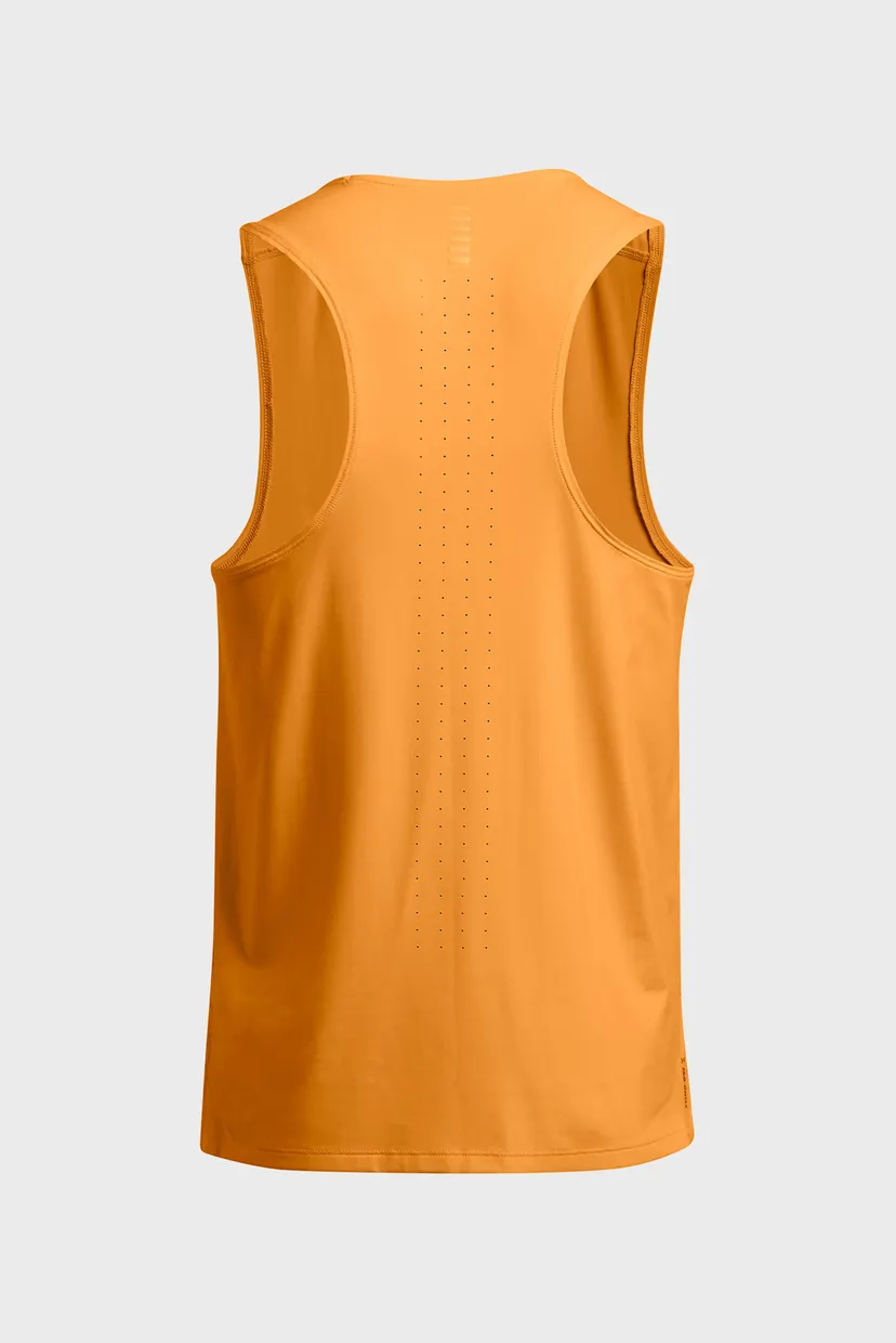 Чоловіча помаранчева майка UA LAUNCH ELITE SINGLET 5
