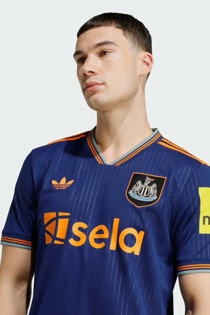 Чоловіча темно-синя футболка у смужку Newcastle United FC 25/26 Third 4