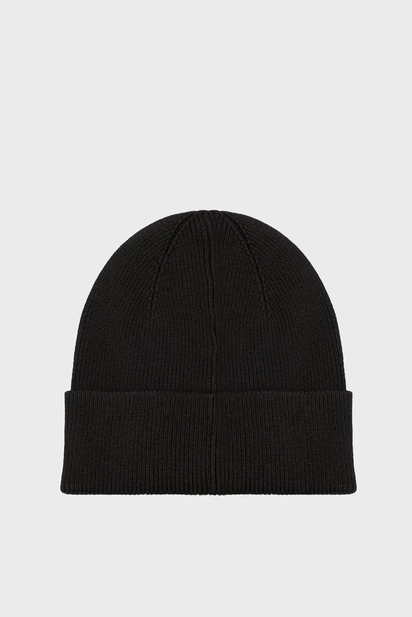 Чоловіча чорна шапка TH FOUNDATION COTTON BEANIE 3