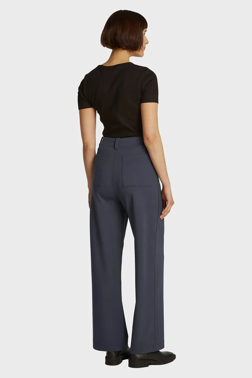 Жіночі темно-сині брюки MILANO STRAIGHT PANTS 3