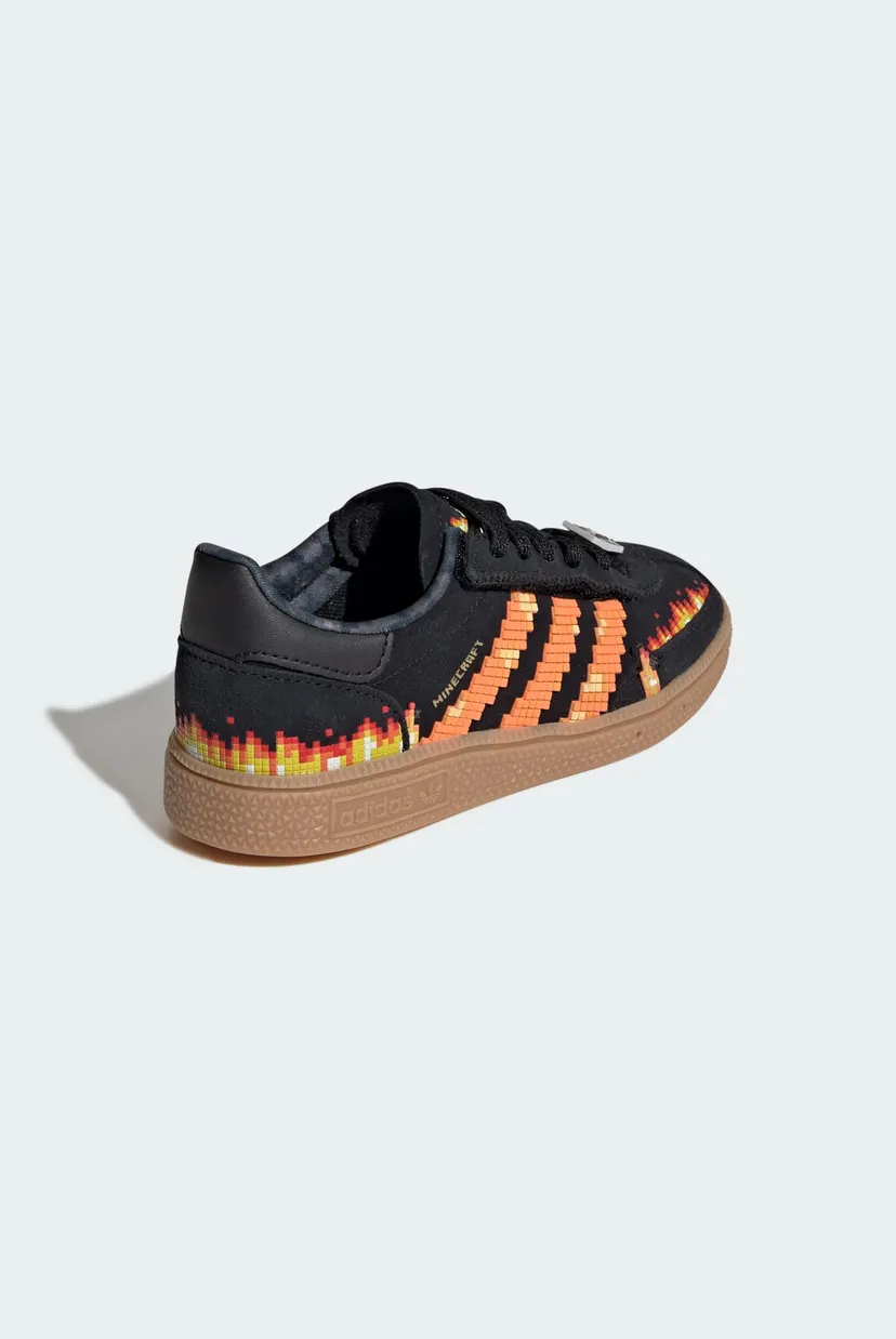 Дитячі чорні снікерси ADIDAS MINECRAFT HANDBALL SPEZIAL 5