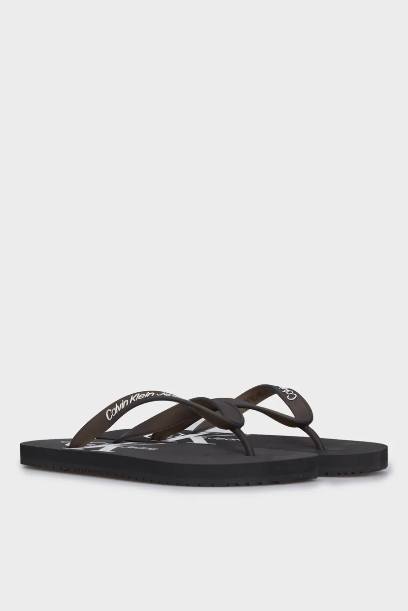 Женские черные вьетнамки BEACH SANDAL MONOLOGO 3