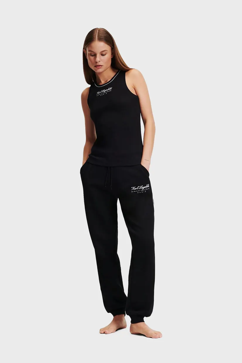 Жіночі чорні брюки HOTEL KARL SWEATPANTS 4