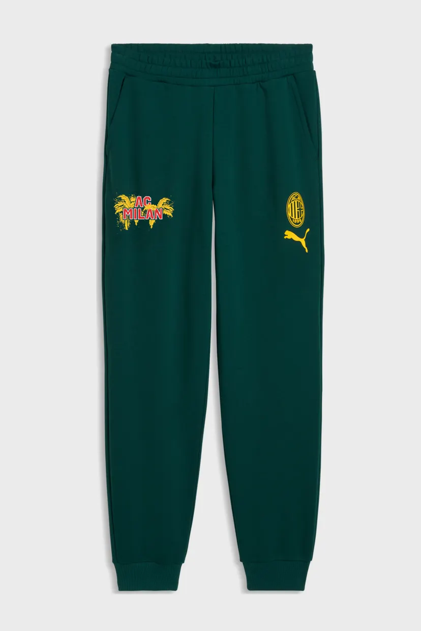 Мужские зеленые спортивные брюки AC Milan FtblCulture Sweat Pants Men 4