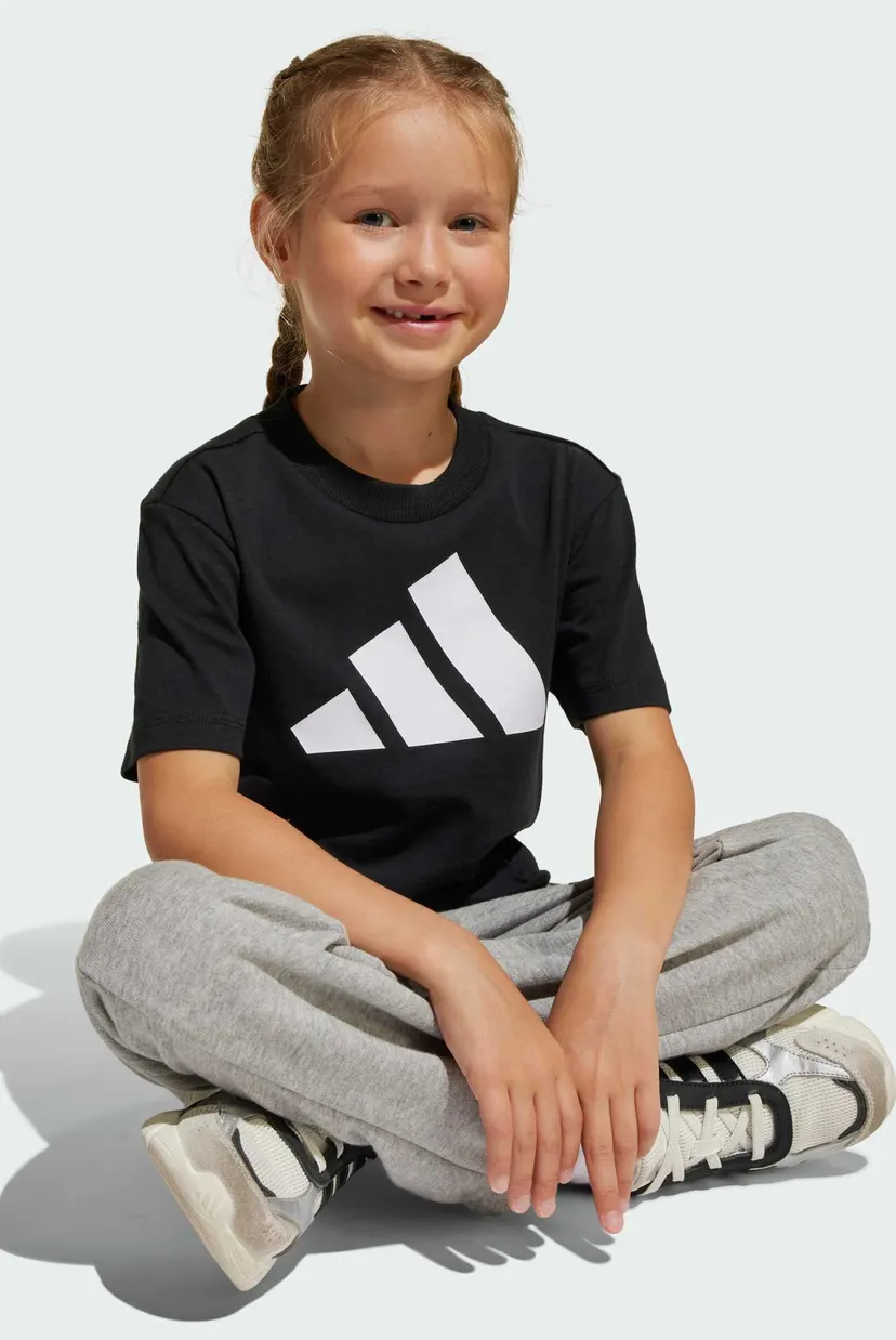 Дитяча чорна футболка Essentials Kids 5