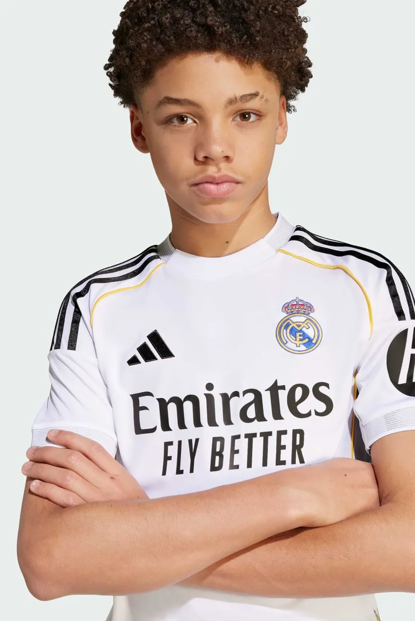 Дитяча біла футболка Real Madrid 25/26 Home Kids 5