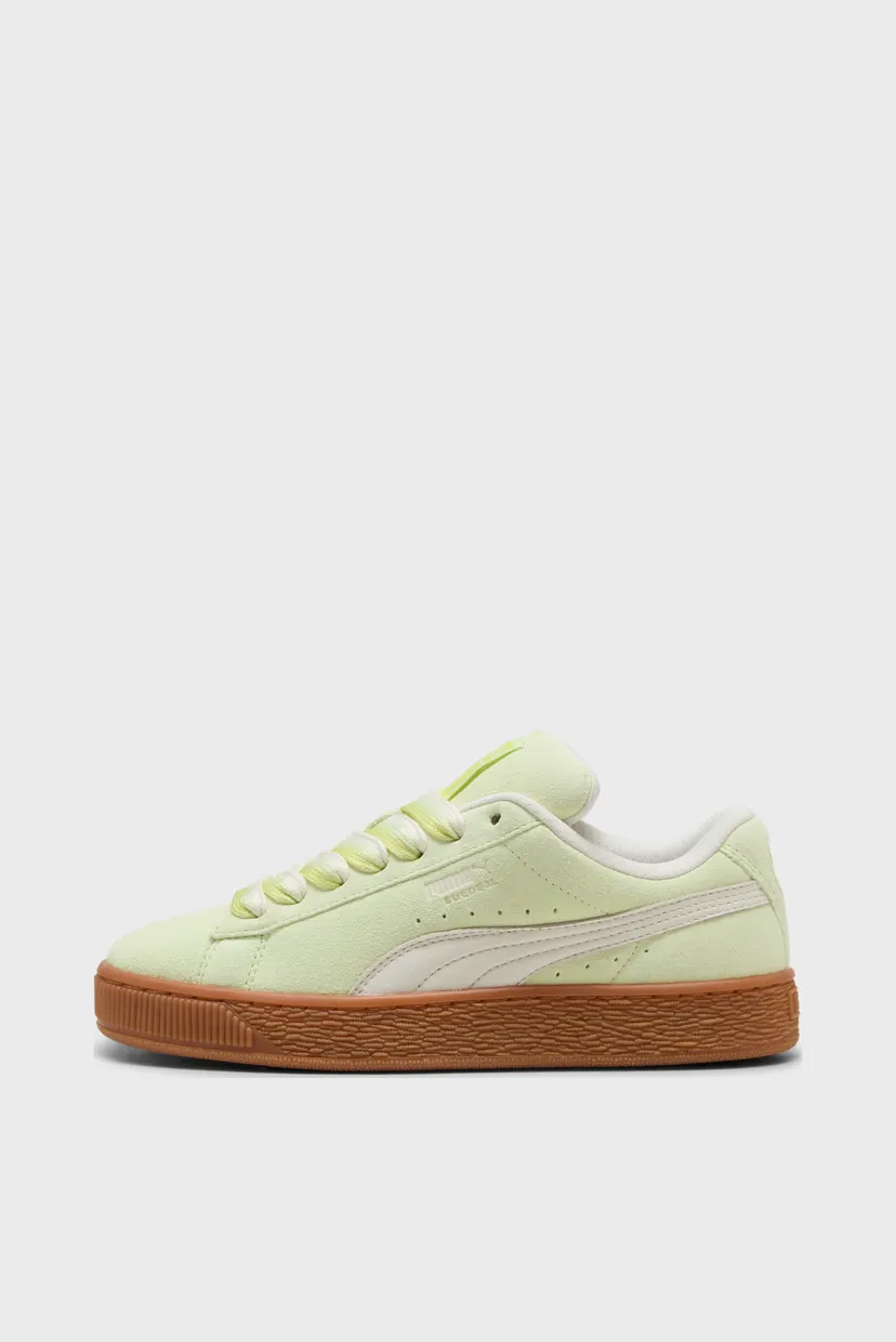 Жіночі салатові замшеві снікерси Suede XL Sneakers Women 3