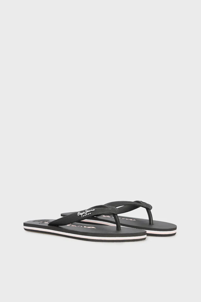 Женские черные вьетнамки BAY BEACH BRAND 3