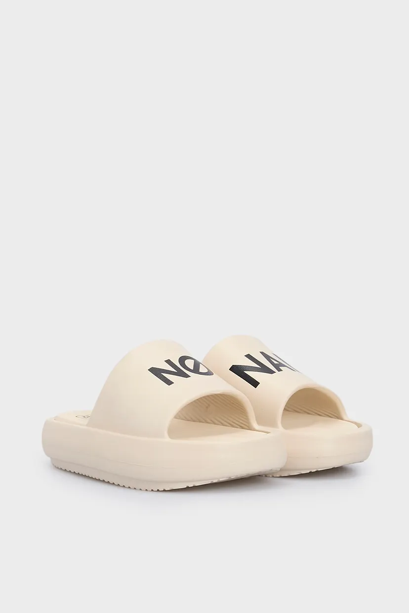 Женские бежевые слайдеры CLOVER CLOG W 3
