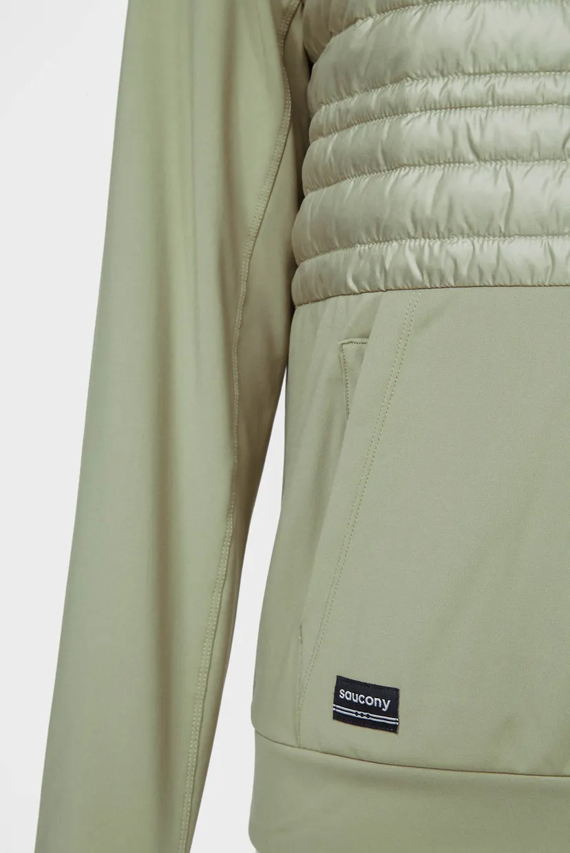 Мужское оливковое худи SOLSTICE OYSTERPUFF HOODY 3