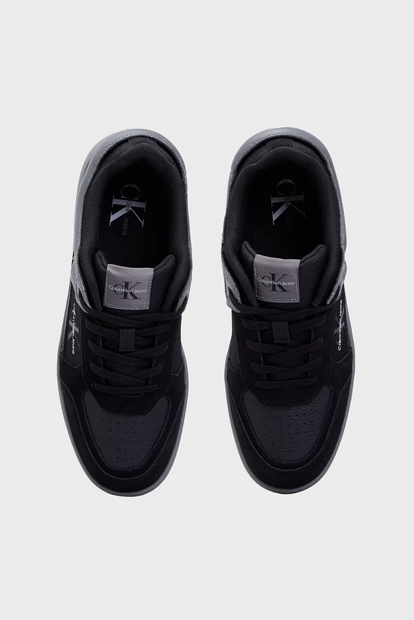 Чоловічі чорні снікерси BASKET CUP LOW LACEUP LTH ML MTR 4