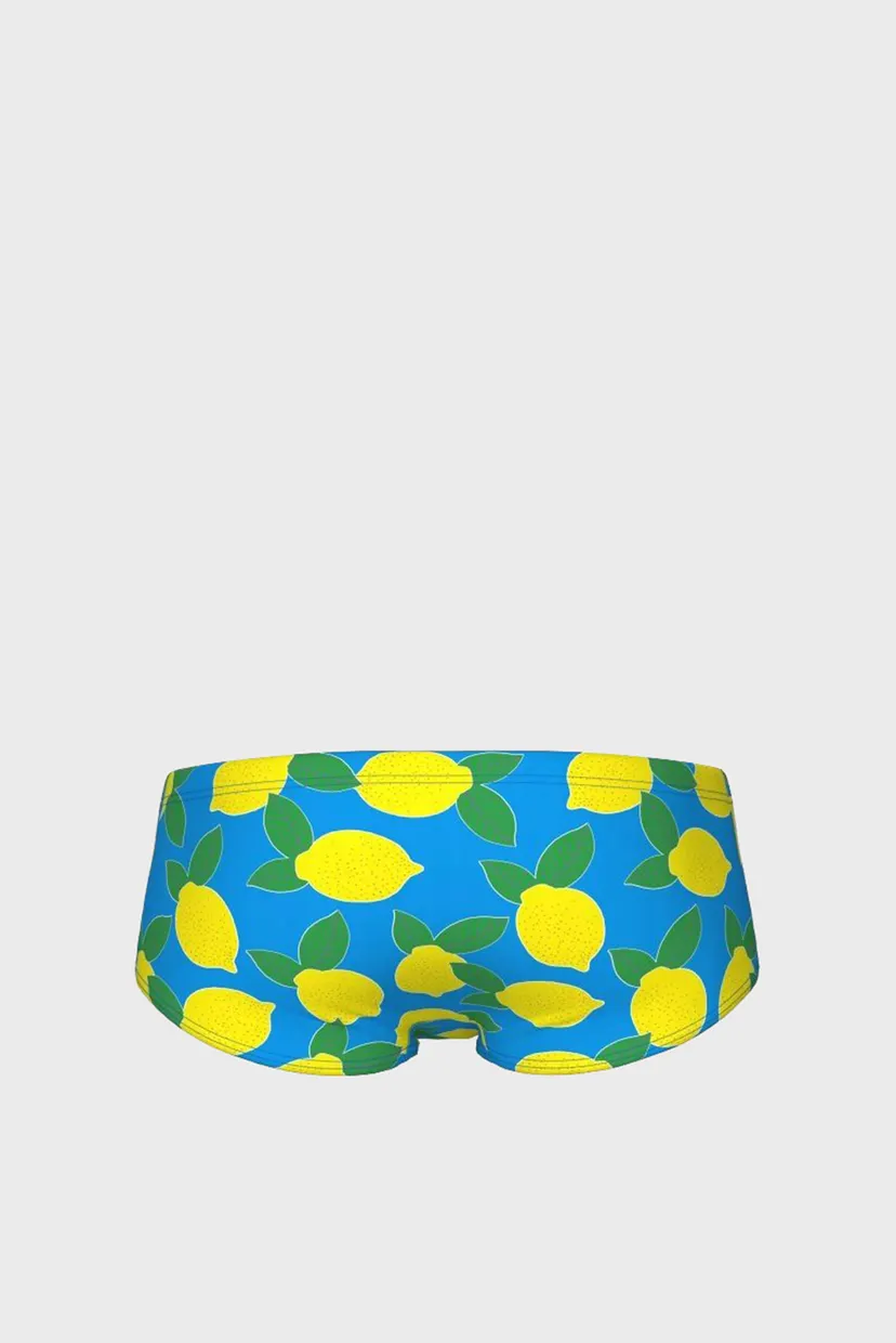 Мужские плавки с узором LEMONS SWIM LOW WAIST SHORT 6