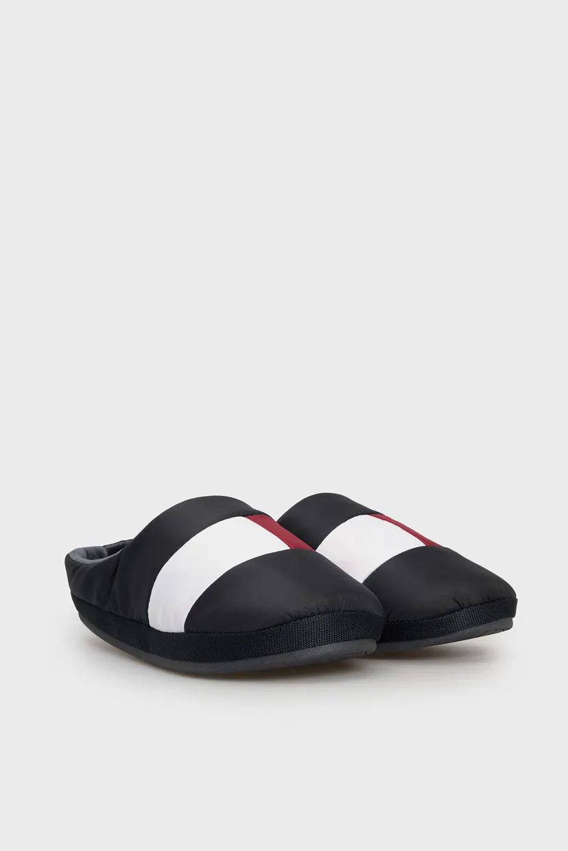 Чоловічі темно-сині капці HILFIGER NYLON FLAG HOUSE SHOE 3