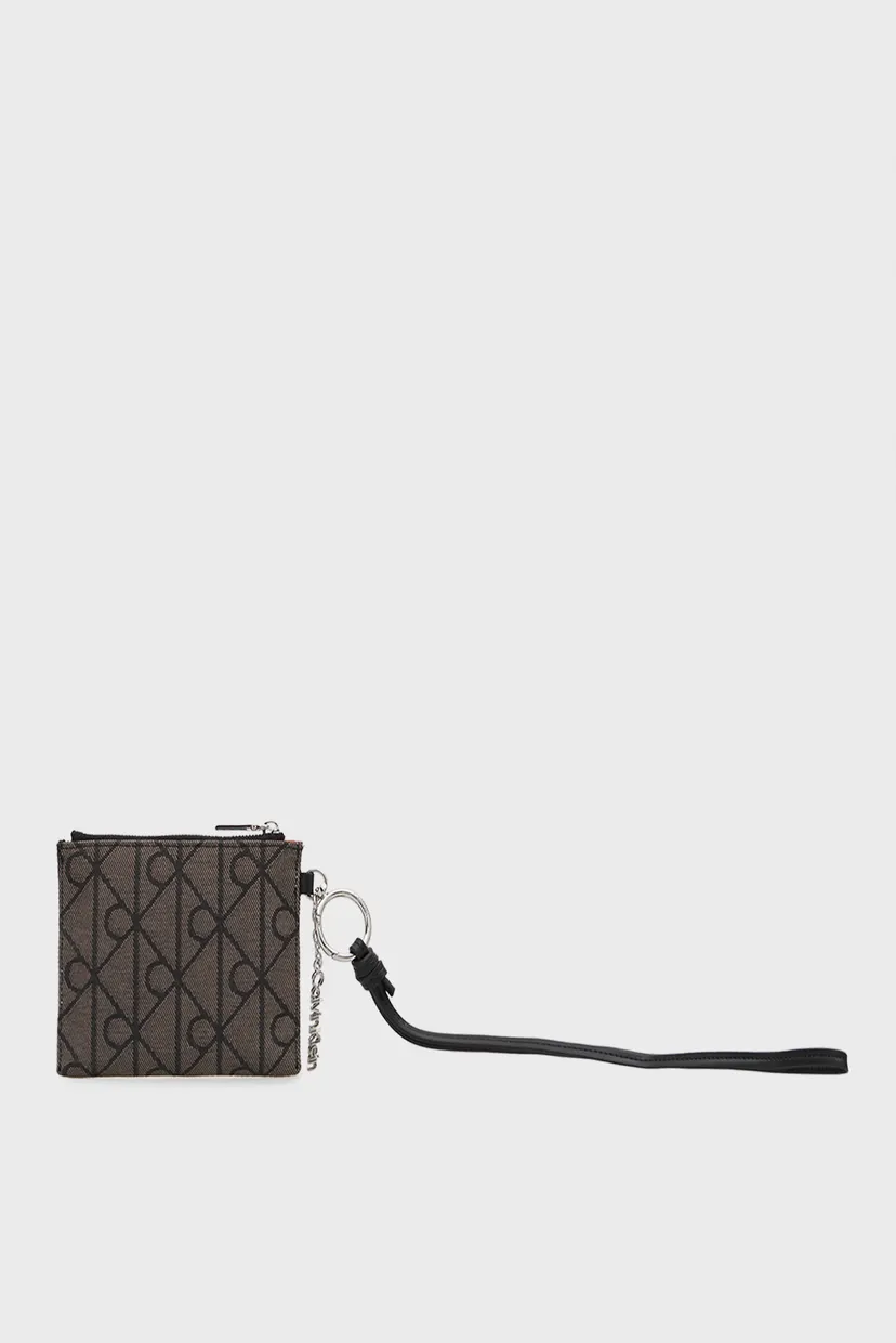 Женский темно-серый брелок с узором JCQ POUCH ON STRAP CHA 4