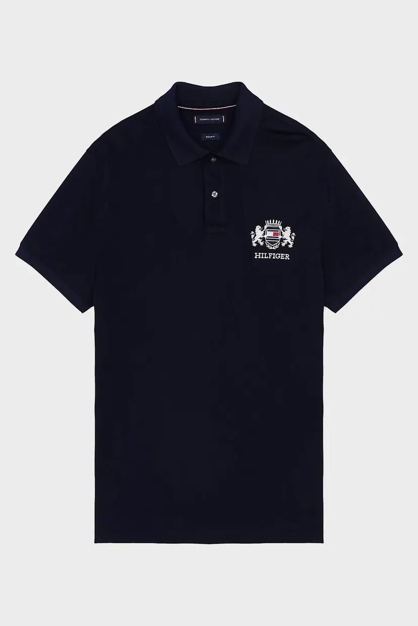 Чоловіче темно-синє поло ICON GRAPHIC REG POLO 5