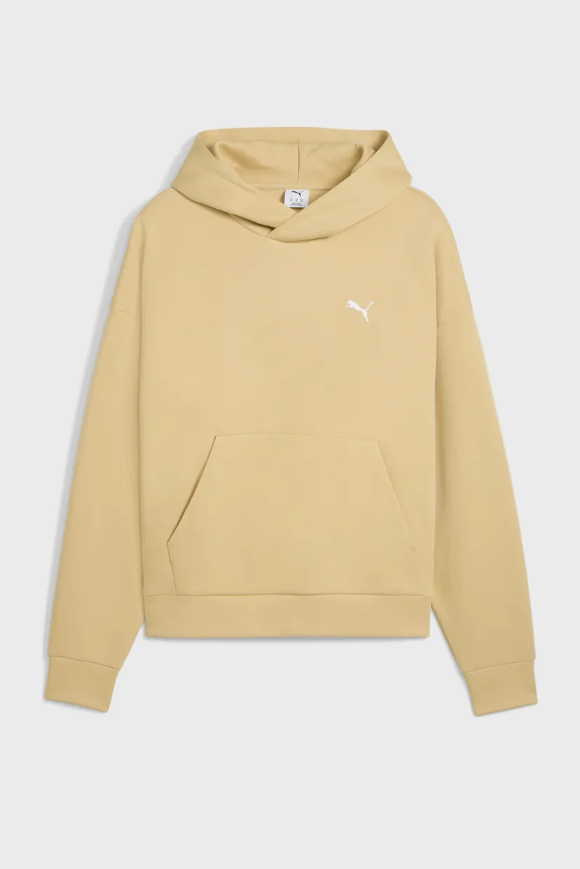 Чоловіче жовте худі WARDROBE ESS Boxy Hoodie Men 4