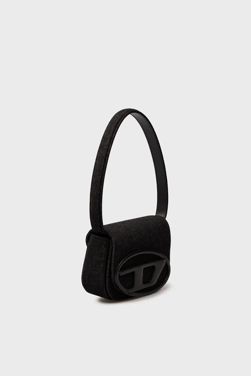 Женская черная джинсовая сумка 1DR SHOULDER BAG 4